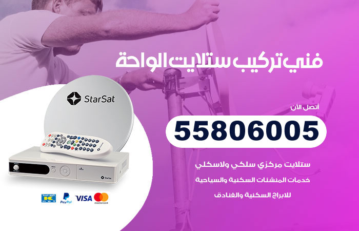 فني ستلايت الواحة